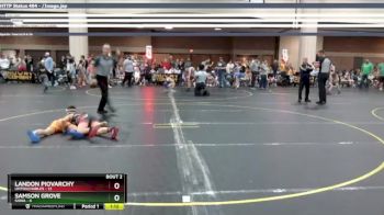 90 lbs Round 1 (4 Team) - Landon Piovarchy, Untouchables vs Samson Grove, SHWA