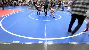 85 lbs Semifinal - Diezel Russell, Winfield Youth Wrestling Club vs Maxwell Drew, Team Tulsa Wrestling Club