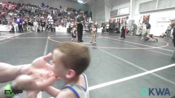 35 lbs Rr Rnd 5 - Walker Sims, Keystone Kids Wrestling Club vs Asher Gregory, Tulsa Blue T Panthers
