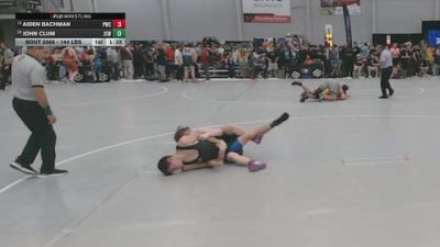144 lbs Champ. Rd Of 32 - Aiden Bachman, Powerhouse Wrestling Club vs John Clum, JJs Club Wrestling
