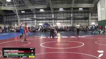 157 lbs Cons. Round 3 - Aaron Goldman, Wesleyan University (Connecticut) vs William Hughes, Johnson & Wales University (Rhode Island)