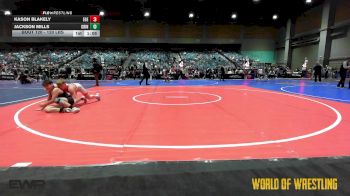 120 lbs 5th Place - Kason Blakely, Eastern Oregon Elite vs Jackson Mills, Grindhouse