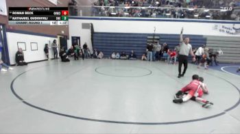 71 lbs Champ. Round 1 - Nathaniel Gudishvili, Suples Wrestling Club vs Roman Beck, Oakley Hornets Wrestling Club Inc.