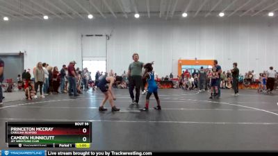 70 lbs Round 2 - Camden Hunnicutt, Jet Wrestling Club vs Princeton McCray, Carolina Reapers