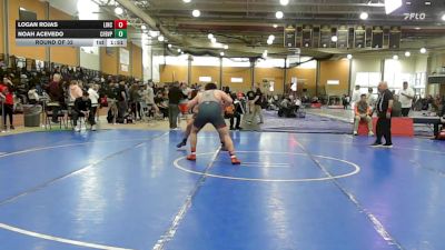 215 lbs Round Of 32 - Logan Rojas, Lincoln vs Noah Acevedo, Central Falls/Blackstone Valley Prep