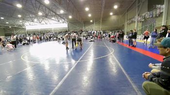 195 lbs Champ. Round 1 - Wyatt Hanssen, Wasatch Wrestling Club vs Aaron Reeves, Fruita