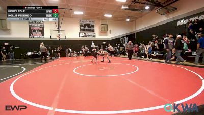 67-73 lbs Rr Rnd 1 - Henry Cole, Lincoln Christian vs Hollis Federico, Muskogee Rougher Youth Wrestling