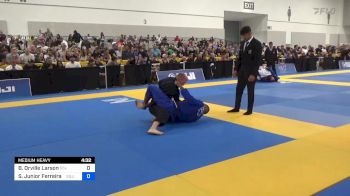 Brock Orville Larson vs Sydney Junior Ferreira M 2024 World Masters IBJJF Jiu-Jitsu Championship