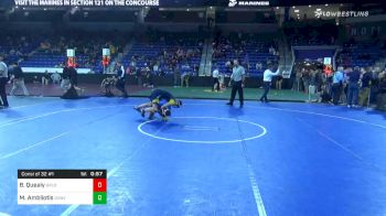 145 lbs Consolation - Brendan Quealy, Greater Lowell vs Michael Ambliotis, Danvers