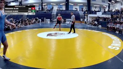 215 lbs Quarters & 1st Wb (16 Team) - Brandon Borges, Jenkins vs Drake Harrison, Oconee County