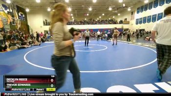 126 lbs Champ. Round 1 - Trevor Edwards, CDA 2 vs Decklyn Reece, Vallivue