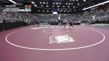 120 lbs Champ. Round 1 - Ashley McMullin, Newton Hs vs Laila Rattler, Kansas City - Sumner Academy HS