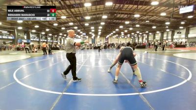 132 lbs Round Of 64 - Nile Abbuhl, OH vs Benjamin Marascio, AR