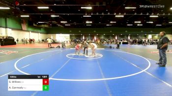 106 lbs Consi Of 32 #2 - Sean Willcox, CA vs Aidan Carmody, NJ