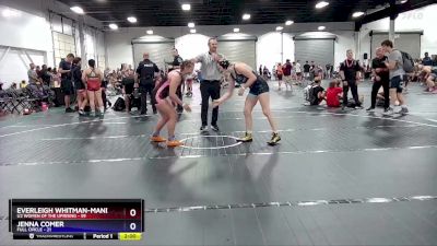 145 lbs Round 4 (8 Team) - Everleigh Whitman-Mandarakas, U2 Women Of The Uprising vs Jenna Comer, Full Circle