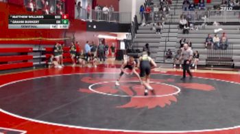 126 lbs Semifinal - Grahm Burkert, Cedar Rapids Kennedy vs Matthew Williams, North Scott