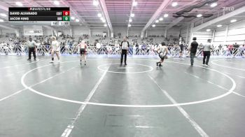 145 lbs Rr Rnd 3 - David Alvarado, CentralMD Grey vs Jacob King, Indiana Outlaws Yellow