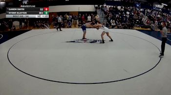 184 lbs Semifinal - Ryder Slayton, Messiah vs Ganon Smith, Elizabethtown