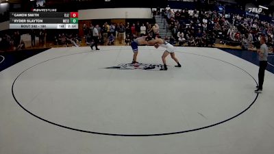 184 lbs Semifinal - Ryder Slayton, Messiah vs Ganon Smith, Elizabethtown