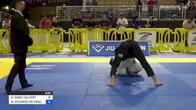 DANIEL MARC CALVERT vs EDUARDO DE ARAUJO ROQUE 2021 Pan Jiu-Jitsu IBJJF Championship