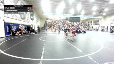 165 lbs Cons. Round 4 - Damian Ochoa, Trabuco Hills vs Dylan Gojich, Paloma Valley