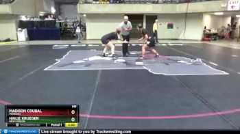 145 lbs Champ. Round 2 - Madison Coubal, Muskego vs Hailie Krueger, New London