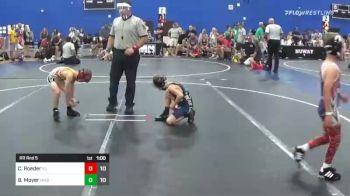 52 lbs Rr Rnd 5 - Colt Roeder, Young Guns (IL) vs Beckett Moyer, Iowa Hammers Blue