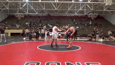 285 lbs 1st Place Match - Dib Sawaya, Mt. Sac vs Dylan Avila, Santa Ana College