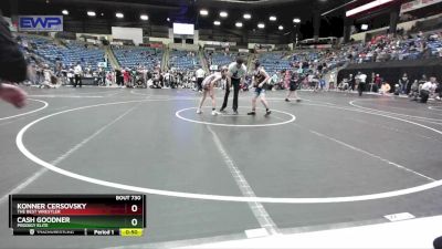 88 lbs Cons. Round 1 - Cash Goodner, Prodigy Elite vs Konner Cersovsky, The Best Wrestler