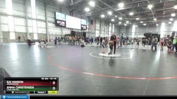 67-70 lbs Round 3 - Kai Hanson, Washington vs Emma Christensen, Lakeland WC