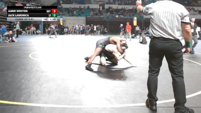 190 lbs Consi Of 8 #1 - Jamir Wroten, Gaffney vs Jack Lamonica, Lucy Beckham