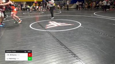 200 lbs Quarterfinal - Markus Williams, Trinity vs Jordan Henning, Lakeland