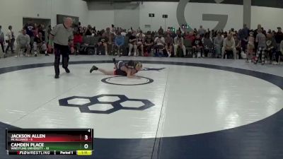 70 lbs Round 1 (6 Team) - Jackson Allen, PA Alliance vs Camden Place, Wrestling University