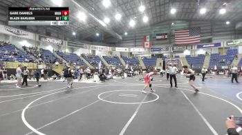 150 lbs Round Of 16 - Gabe Daniels, Mountain Vista vs Blaze Barleen, No Team
