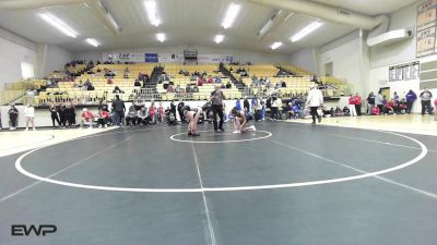 125 lbs Round Of 16 - Aislynn Karwoski, Tahlequah Girls HS vs Valeria Leal Matos, Broken Arrow Girls HS