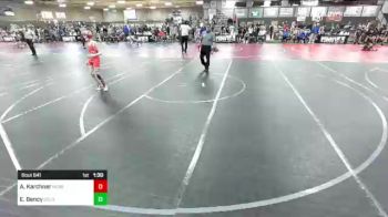 100 lbs Rr Rnd 3 - Andrew Karchner, Nebraska Titans vs Eli Bency, Colorado Outlaws