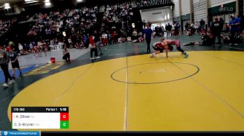 176-188 lbs Cons. Round 3 - Hudson Oliver, GI Grapplers vs Conner Grose-Bryner, Nebraska Titans
