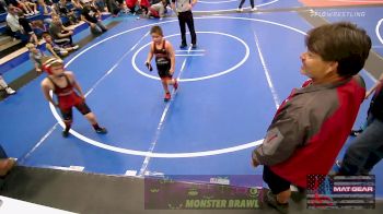 93.5-99.6 lbs Rr Rnd 3 - Emily Bear, Mojo Grappling Academy vs Lyric Golden, HARRAH BTB