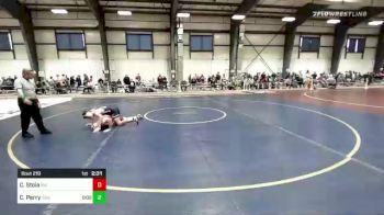 141 lbs Quarterfinal - Cosmo Stoia, Rhode Island College vs Christopher Perry, Trinity