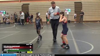 60 lbs Cons. Semi - Javon Haliburton, Kraken vs Dylan Blankenship, Virginia Patriots