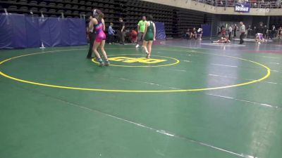 115 lbs Quarterfinal - Callie Trail, Fulton vs Zoey Diedel, Lehighton