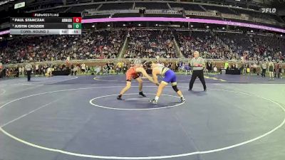 D3-190 lbs Cons. Round 3 - Paul Stanczak, Armada vs Justin Crozier, Ida