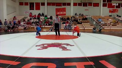 144 lbs Round 1 (6 Team) - Preston French, Onaga HS vs Logan Courtois, Pomona-West Franklin HS