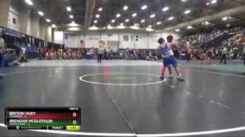 285 lbs Semis & 1st Wrestleback (8 Team) - Brendan McGlothlin, Lincoln East vs Bryson Huey, Columbus