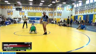 195 Gold Round 1 - Ansel Cervantes, South Dade vs Walter Poe, Fleming Island