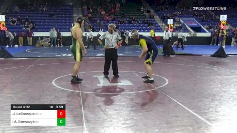 220 lbs Prelims - Jason LaBrecque, Greater Lowell vs Aiden Szewczyk, Bishop Guertin