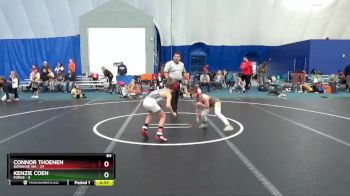 64 lbs Round 5 (6 Team) - Kenzie Coen, Forge vs Connor Thoenen, Donahue WA