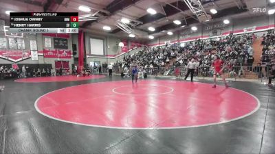 120 lbs Champ. Round 1 - Henry Harris, Silver Valley vs Joshua Ownby, Hemet