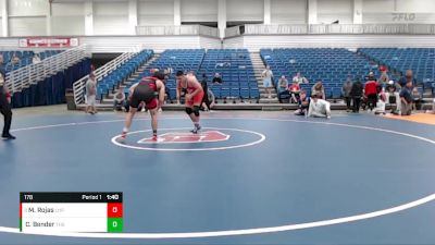 178 lbs Cons. Semi - Miguel Rojas, Lake Highland Prep vs Coy Bender, Terre Haute South