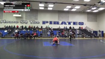 149 lbs Champ. Round 1 - Mikey Houck, Sierra College vs Lucas Wold, Santa Rosa College